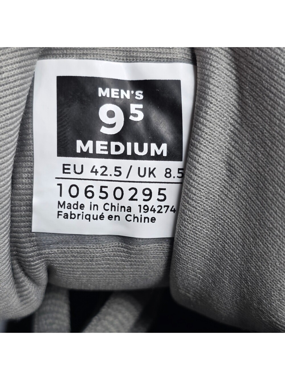 Kuru FLEX Via Men's. 9.5 Cool Gray Bright White - Picture 3 of 9